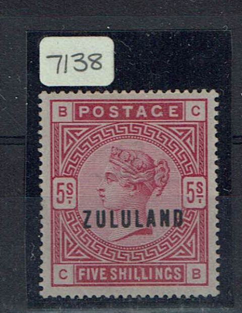 Image of South African States ~ Zululand SG 11 LMM British Commonwealth Stamp